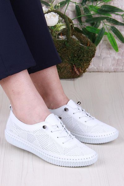 Pepita 427892   Pantofi de damă din piele naturală, anatomici, confortabili, flexibili, cu șireturi din cauciuc