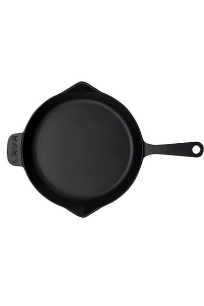 Lava 28cm Flat Cast Iron Pan