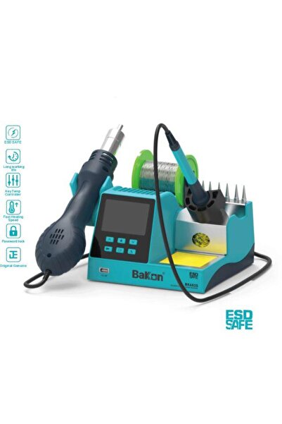 BAKON BK602S 90w İntelligent Isı Ayarlı 2 in 1 Havya İstasyonu