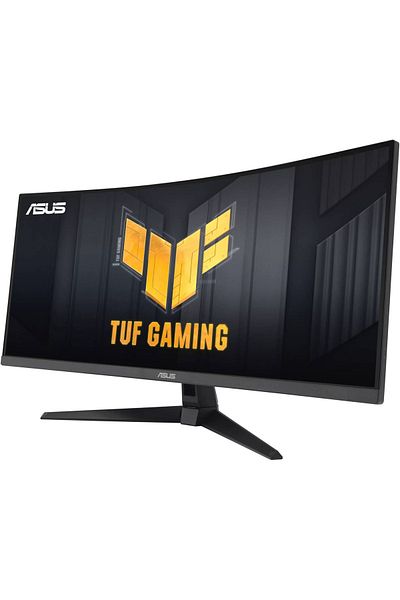 ASUS TUF Gaming VG34VQ3B 34" Curved UWQHD Monitor, 180Hz, 1ms, HDR400, FreeSync Premium, VA Panel