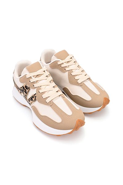 Tmall Pantofi sport pentru femei, din piele ecologică, D1434, model leopard
