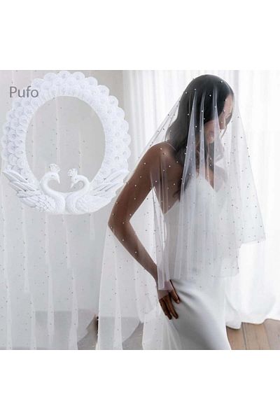 PUFO Elegant Decorative Mirror Love, 40 Cm, White - Swans, Wedding & Events
