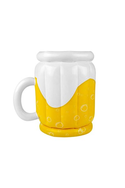 OEM Beverage cooler, Inflatable mug, high density PVC, 44 cm height x 32 cm width