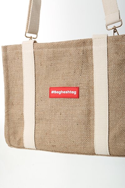 Baghashtag Jute Tote Bag