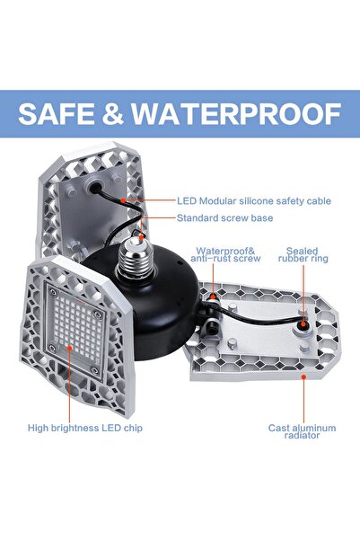 Jewval Bitki Gelişimi Hızlandıran Full Spectrum 300w Led Panel Açı Ayarlı Ip65 Hidroponik Led