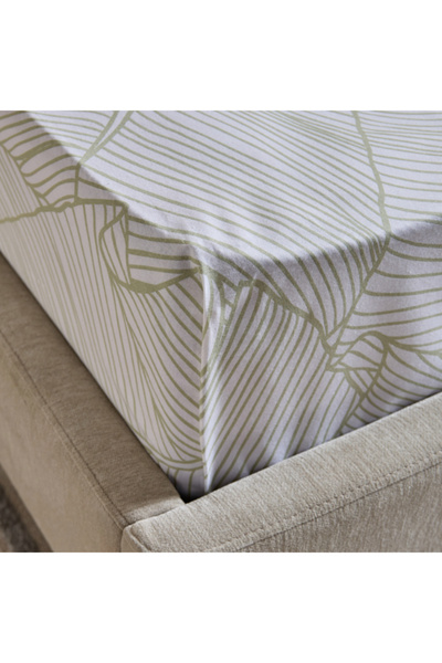 Home Box Malta Musa Printed Cotton Twin Flat Sheet 170x260 cm