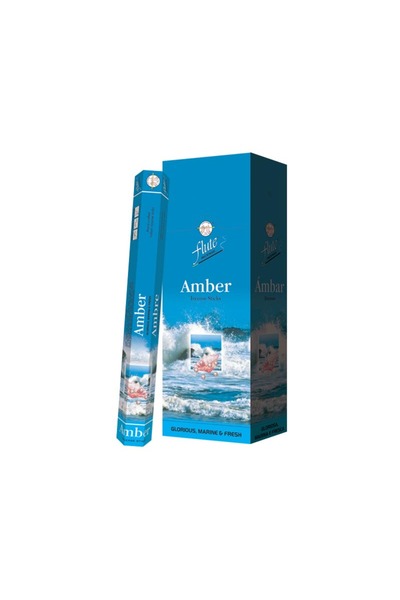 Flute ÇUBUK TÜTSÜ AMBER HEXA (AMBER) 6*20=120 ÇUBUK