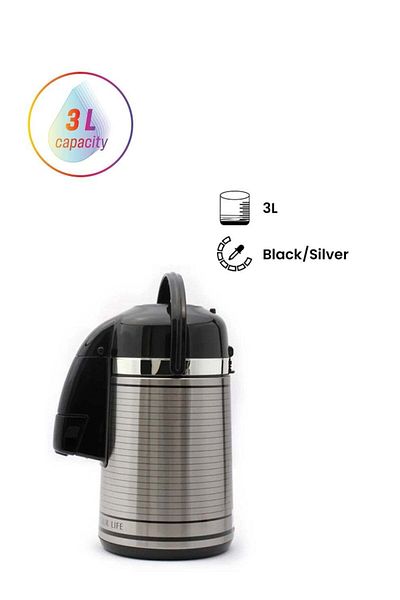ROYALFORD 3L Glass Vacuum Flask-RF6277