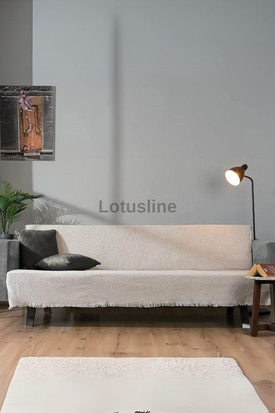 Lotusline Cotton Sofa - Sofa Bed Cover 170X220 Double Sided Anti-Sweat Anti-Slip Anti-Collect