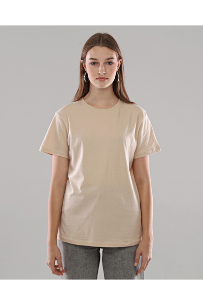 Sınırsız Unisex Tişört - Bej