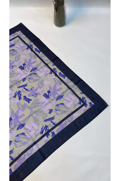 Onur Scarf - Lightweight Comfortable Use Soft Fabric Scarf Floral Pattern Fashion Product Trend Store