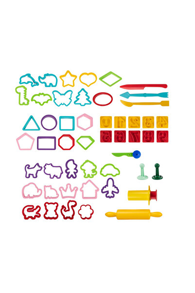 GENIO Детски комплект от 50 моделиращи кухненски прибора