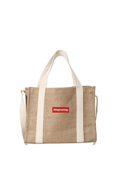 Baghashtag Jute Tote Bag