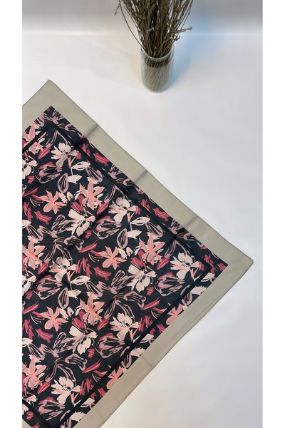Onur Scarf - Lightweight Comfortable Use Soft Fabric Scarf Floral Pattern Fashion Product Trend Store