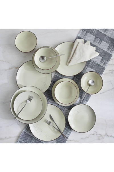 Home Box Elegenza 12-Piece Sprinkle Dinner Set Serves 4