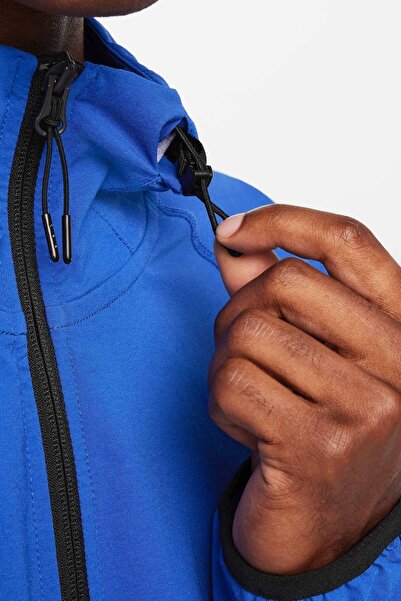 Nike Tech Windrunner Ткана куртка з повним застібкою на блискавці, вільного крою, чоловіча, з капюшоном, з парашутного полотна