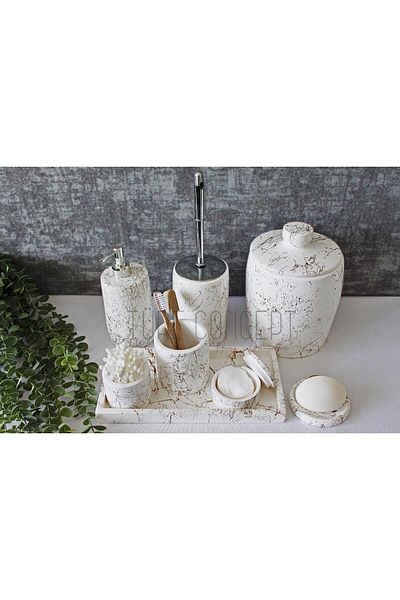 Ture Concept Gold & Dore Detailed Bathroom Set