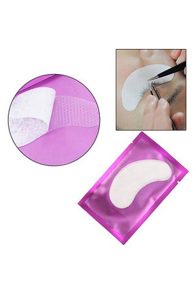 Müstesna 10 Silk Eyelashes - Under Eye Pad, Hydrogel Permanent, for Makeup