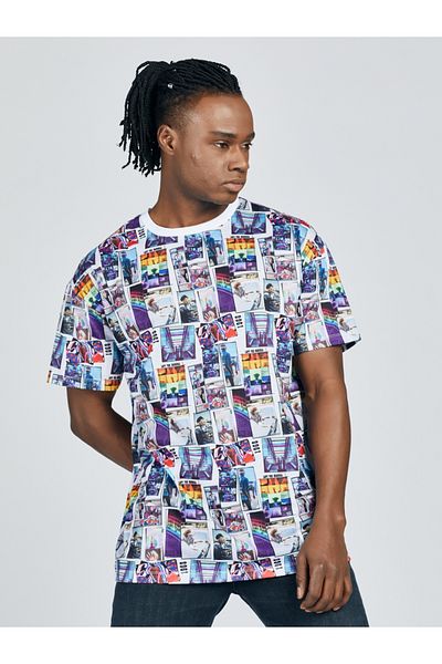 Loft Мъжка тениска с къс ръкав Oversize Fit