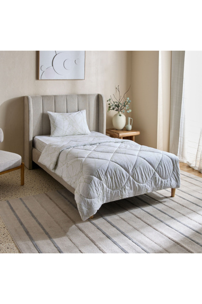 Home Box Malta-Musa 2-Piece Printed Cotton Twin Comforter Set 160x220 cm