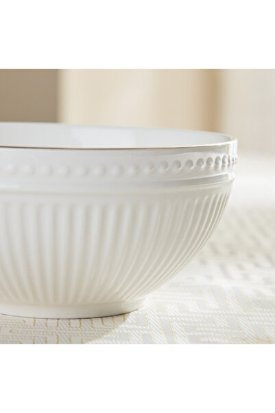 Home Box Embossed Line Veg Bowl 15 cm