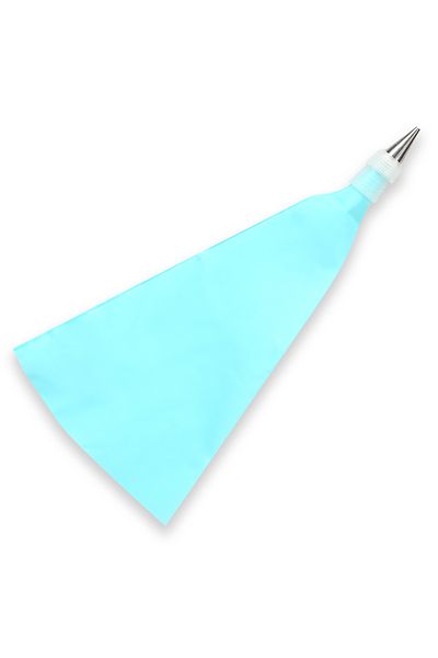 Müstesna Cream Piping Bags 14 Packs 12 Different Steel Tips Cream Pumps Blue