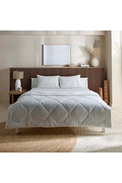 Home Box Malta Musa 3-Piece Printed Cotton King Comforter Set 220x240 cm