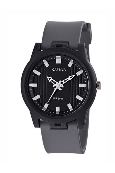 captiva 30 Mt Water Resistant Analog Silicone Cord Children Wrist Watch Cp.Yn.25.25