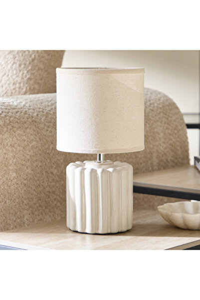 Home Box Emzie Ceramic Table Lamp with Shade 31 cm
