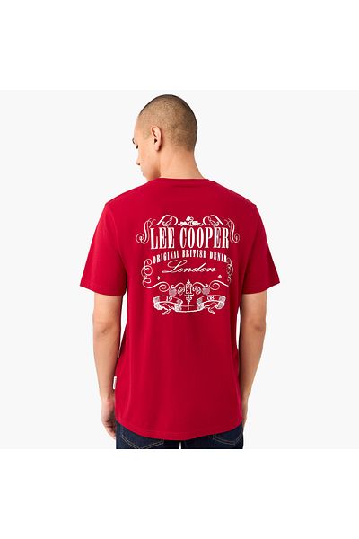 Lee Cooper Lee Cooper Logo Detail Crew Neck T-shirt