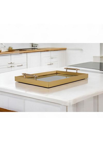 ROSE CENTER Decorative Tray, Special Design Presentation Tray, 42x29cm