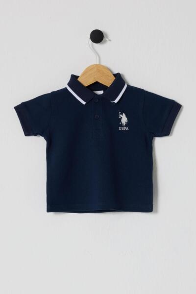 U.S. Polo Assn. يو اس بولو اسن بيبي بوي بيكيه تي شيرت، 100% قطن / 100% قطن