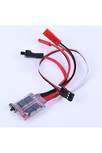 Müstesna Motor Hız Kontrol Kartı Fırçalı Esc 3 - 9.4v Esc 20a Gemi Tekne Fren...