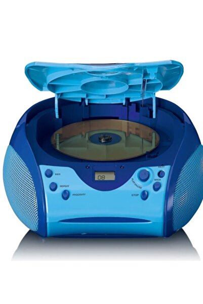 Lenco SCD-24BU kids - CD çalarlı taşınabilir stereo FM radyo - Mavi