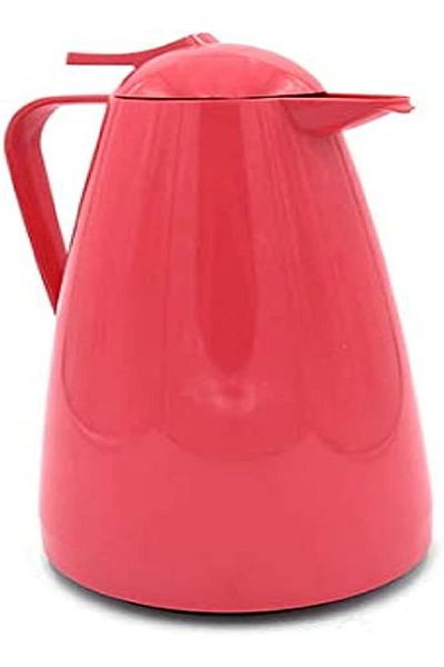 emsa Salsa Quick Tip Flask 1.5L Coral Pink – Leak-Proof, Durable, Hot & Cold Insulated Thermos Jug