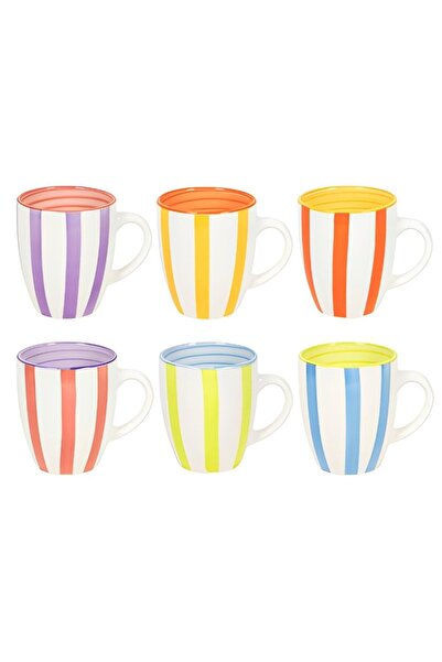 Tavola Set of 6 coffee and tea cups 350 ml SUMMER