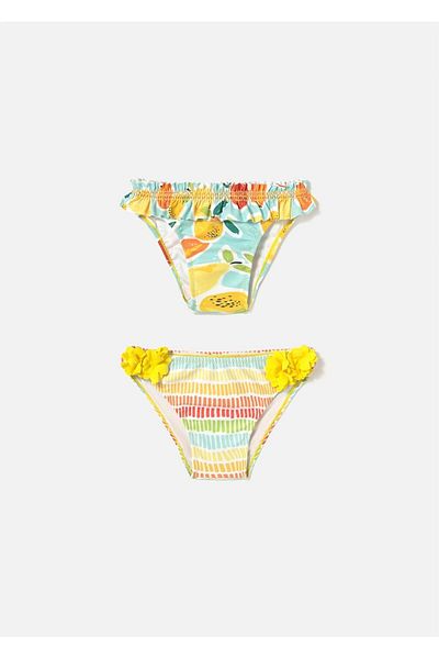 MAYORAL Baby Girl 2-Piece Swimsuit Set Yellow 1642