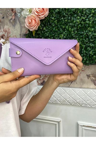 Esila Sirius Women's Wallet with Phone Compartment, Cash Compartment, Wrist Arm, Hand Strap Wallet