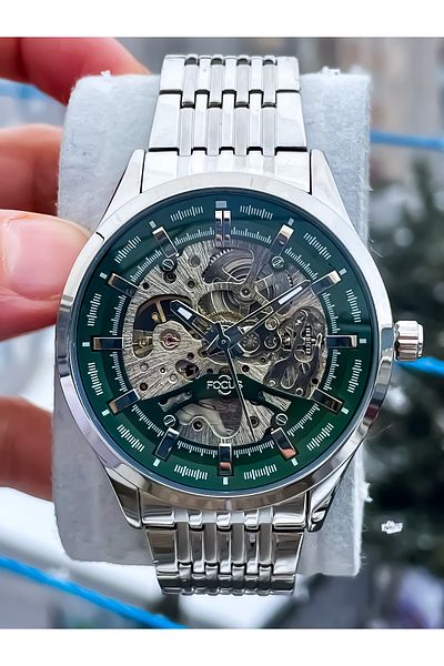 Focus Automatic Original Full Steel Luxury Men's Wrist Watch