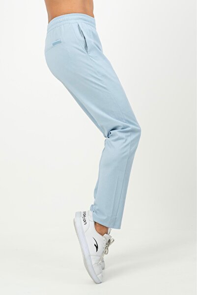 MARATON Regular Erkek Düz Paça Sisli Mavi Eşofman Altı 21574