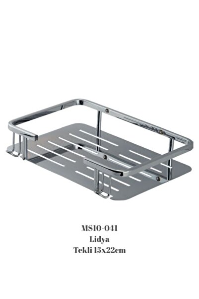 ÇELİK BANYO LİDYA TEKLİ KÖŞELİK ŞAMPUANLIK SÜNGERLİK