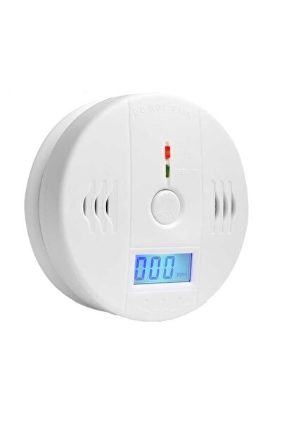 Müstesna ® Karbonmonoksit Karbondioksit Duman Dedektörü Tüp Soba Doğal Gaz Zehirlenme Önleyici Alarm
