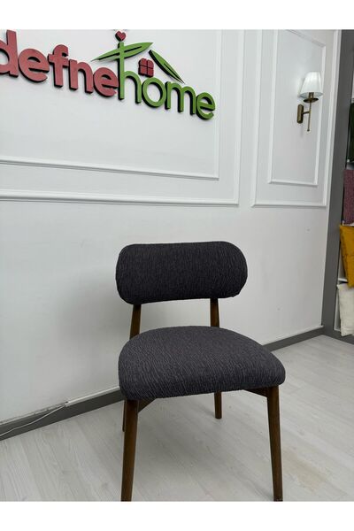 Defne Home bohem sandalye kılıfı Antrasit