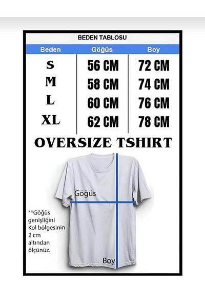 COMVİCHO Unisex Buckets V1 Design Printed Oversize T-Shirt