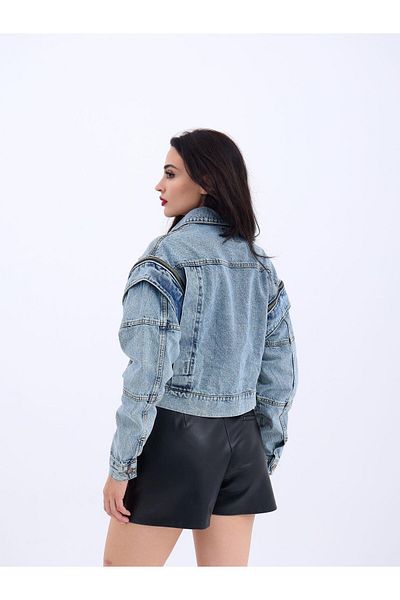 MODAVERA 6160 Denim Jacket-Blue
