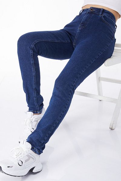 TOFİSA Skinny Leg Jeans Navy Blue - 24915
