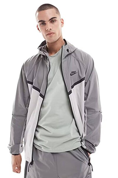 Nike Tech Windrunner Ткана куртка з повним застібкою на блискавці, вільного крою, чоловіча, з капюшоном, з парашутного полотна G