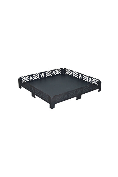 flamestove FS-104-Ç ÇAPRAZ DESENLİ LAZER KESİM ALTLIK (60*60)