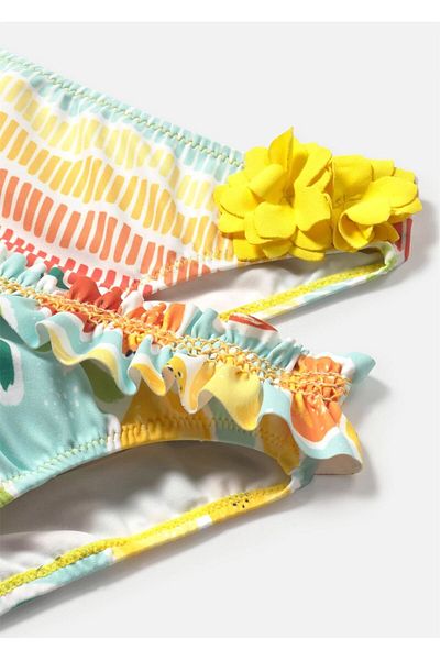 MAYORAL Baby Girl 2-Piece Swimsuit Set Yellow 1642