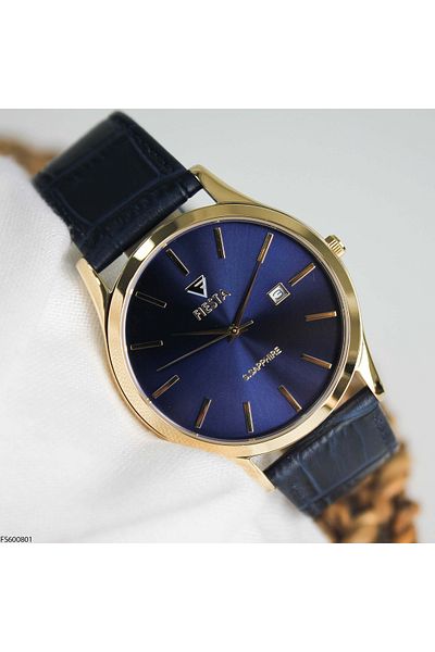 Fiesta Fs600801 Men's Wrist Watch with Leather Cord